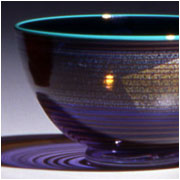 blue bowl